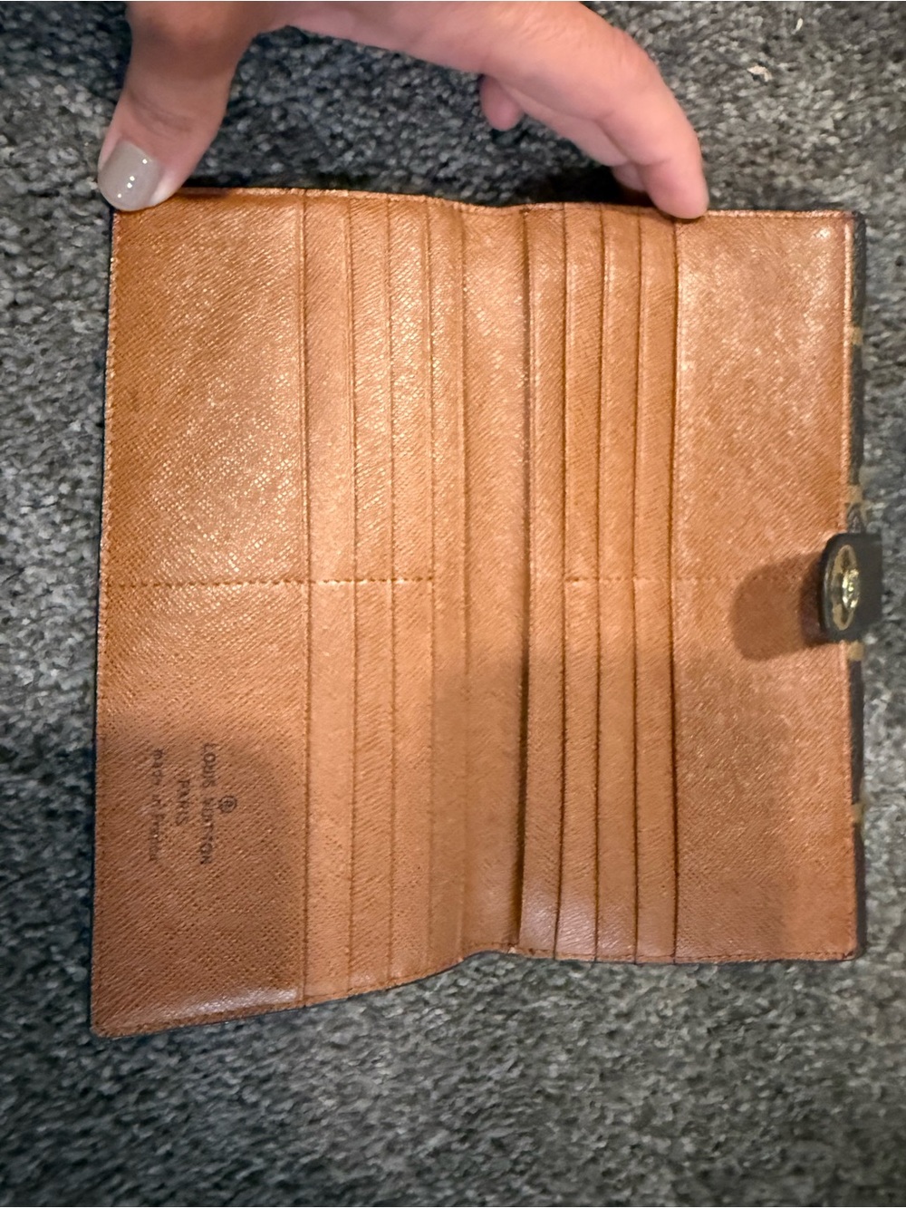 Louis Vuitton Monogram Canvas Long Wallet in Brown and Tan - Picture 7 of 7